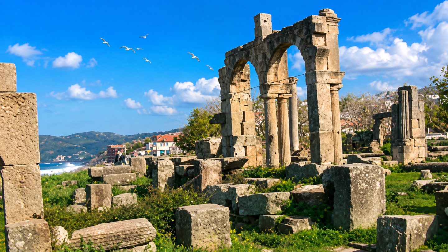 Ruines romaines d’Iomnium à Tigzirt